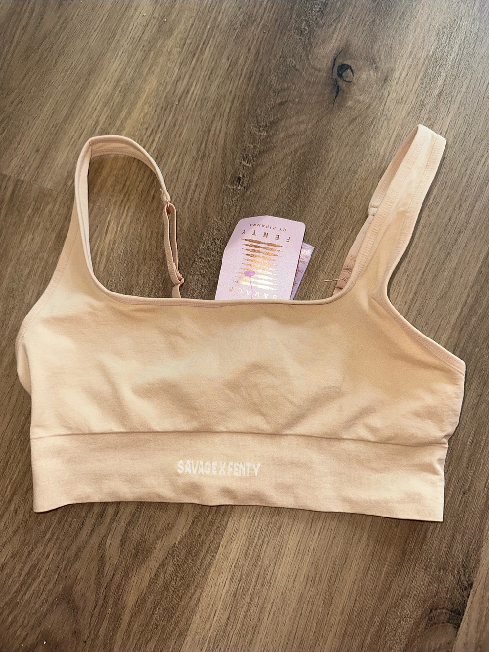 Savage X Fenty Blush Nude Scoop Bralette